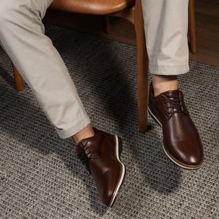 Sapato Oxford Masculino Liso Moderno Denver Sapato Masculino Social