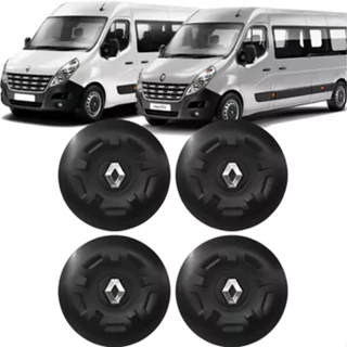 Jogo De Calota Roda Renault Master 2014 15 16 17 18 19 2020