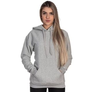 Moletom Unissex Blusa De Frio Flanelado Casaco Bolso E Capuz Pronta Entrega