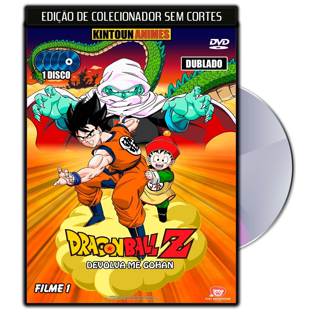 Dragon Ball Z Filme 1 - Devolvam-me Gohan em DVD HD | Shopee Brasil
