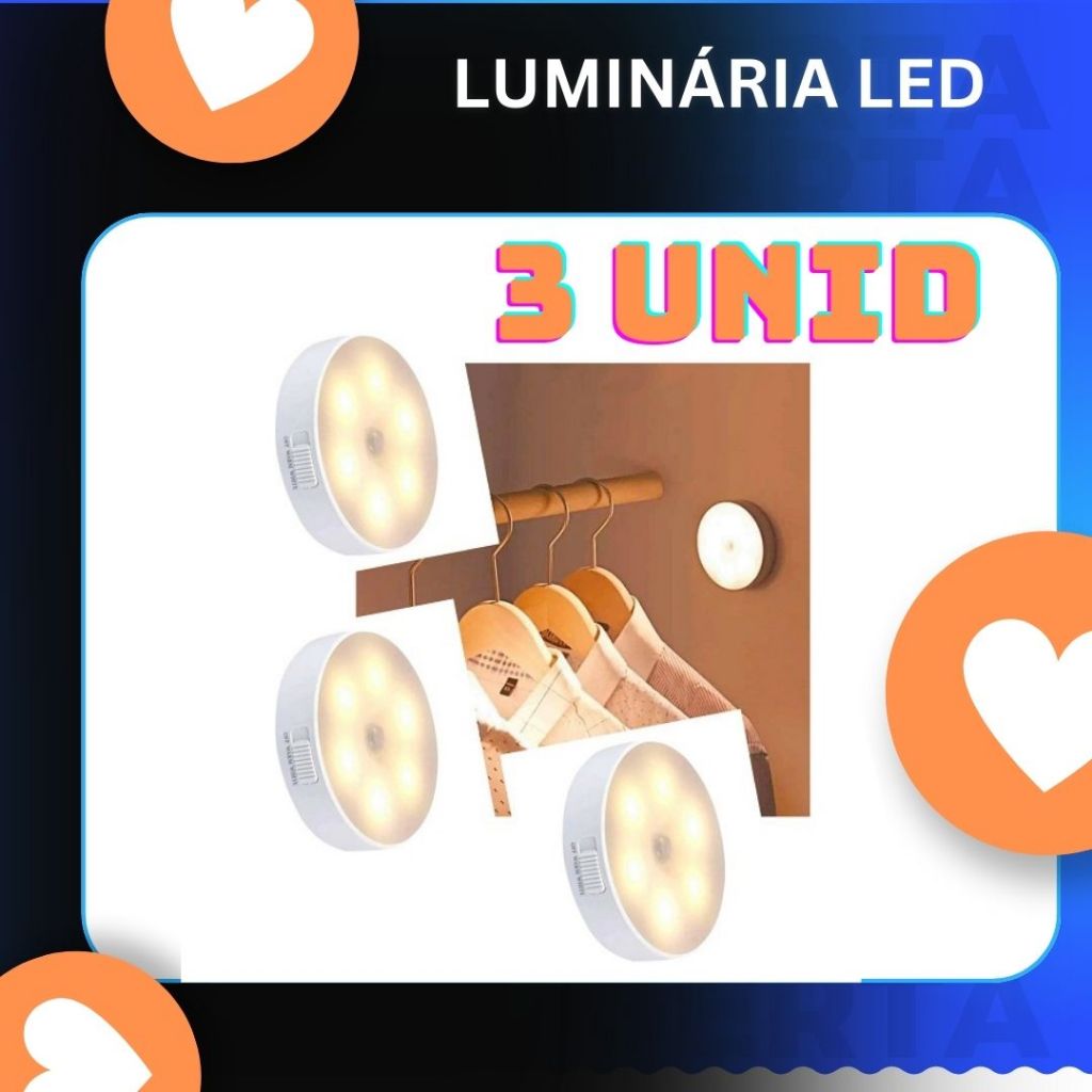 3 KIT LUMINARIAS LED - SHOPEE | Shopee Brasil