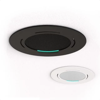 Suporte Para Alexa Echo Pop De Embutir No Teto Gesso Redondo