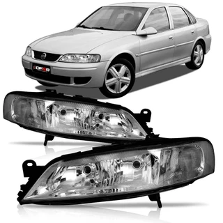 Farol Vectra Mascara Cromada 2000 01 02 03 04 05 Serve 97 98