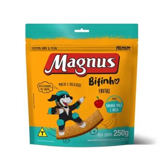 Bifinho Petisco Magnus 250g Sabor Frutas - Petisco para cachorros Pet em Oferta na Shopee