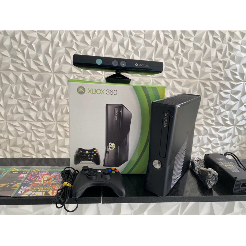 Xbox 360 Slim Destravado + Kinect + Garantia + Nota Fiscal
