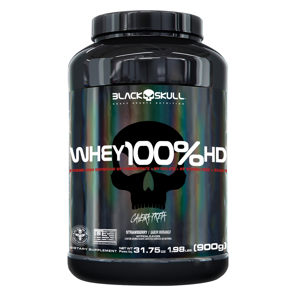 Whey Protein 100 Hd 900g Isolado Concentrado E Hidrolisado