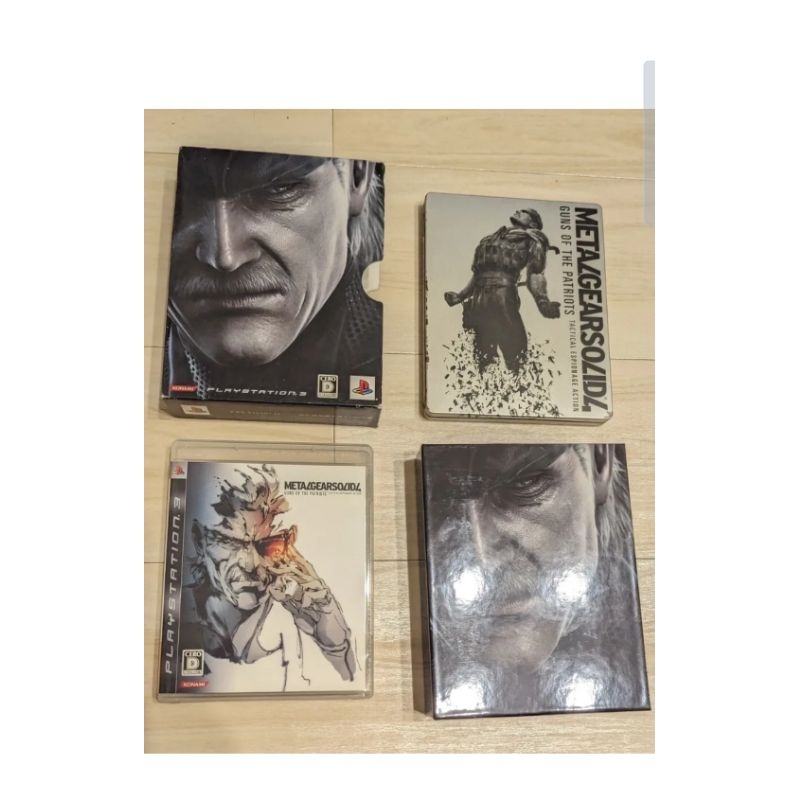 Metal Gear solid 4 Guns of PATRIOTS japonês Limited edition Playstation 3