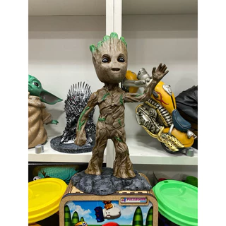 Boneco Groot Grande 25cm Colecionável Estátua De Resina