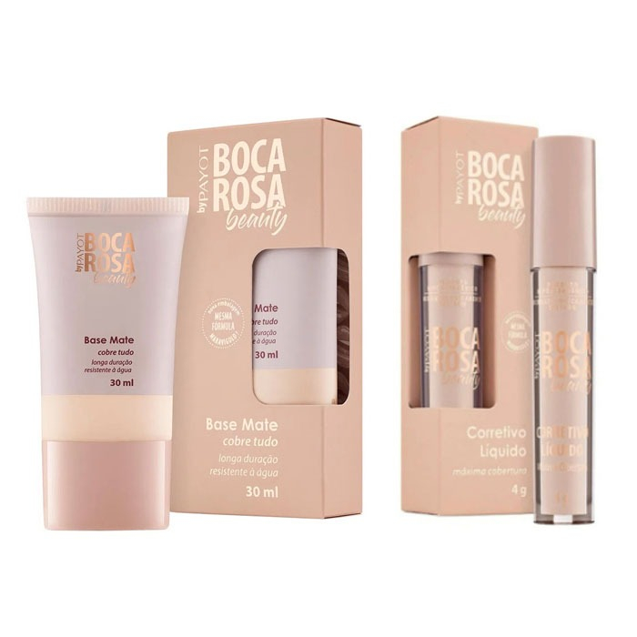 KIT Boca Rosa Beuty Base + Corretivo Payot Promoção