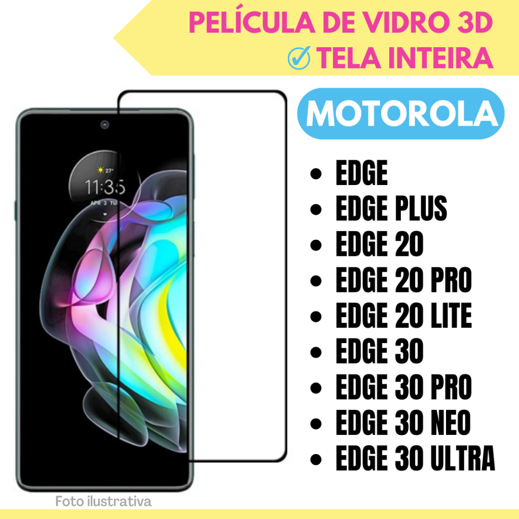 Dipos 3 Pellicole Protettive Per Motorola Edge (Posteriore), 3D Full Cover, Made In Germany, 10 Anni Di Garanzia - 2