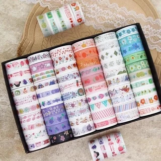10 fita decorativa washi tape mini 1,5cm