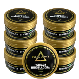 PASTA MODELADORA FIXAÇÃO FORTE 150G DELTA LOOKS 7 UNIDADES