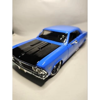 Miniatura Metal Chevrolet Chevelle Ss 396 1966 - 1/24