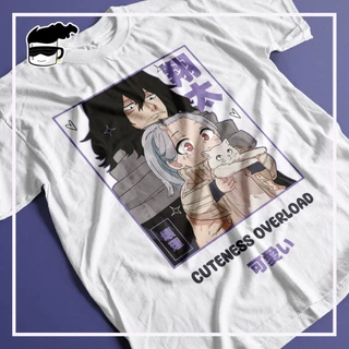Camiseta Boku no Hero Shota Aizawa Eri Unissex Camisa Anime My Hero Academia