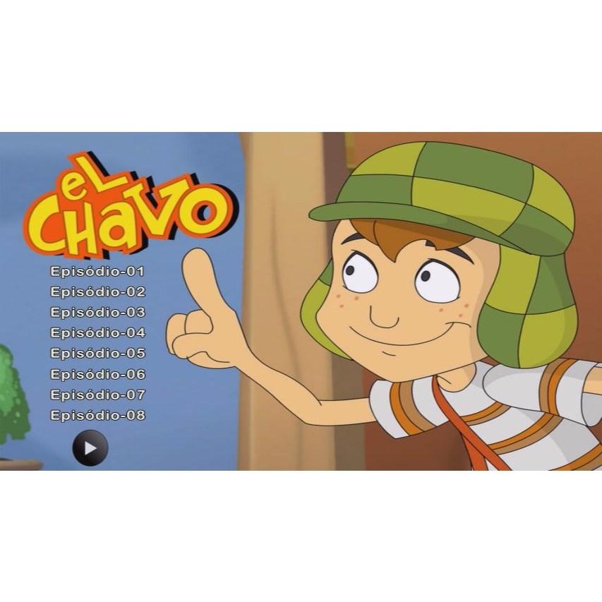 Chaves em desenho animado (completo e dublado) - 135 episódios | Shopee ...