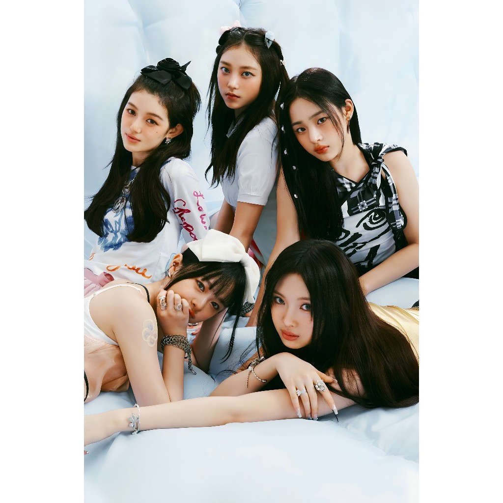 NEW JEANS - poster - Minji - Hanni - Haerin - Hyein - Danielle