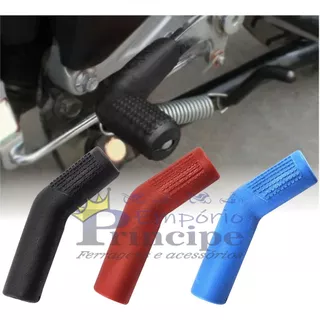 Protetor de calçado protetor de tenis protetor de sapato pedal marcha câmbio moto - Universal PVC