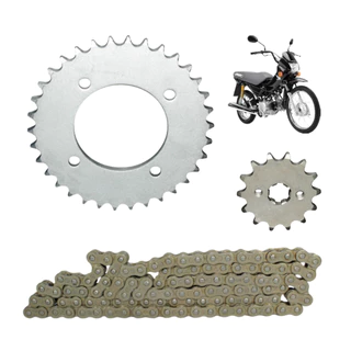 KIT RELAÇÃO POP 100 2007 A 2015 TRANSMISSAO HONDA