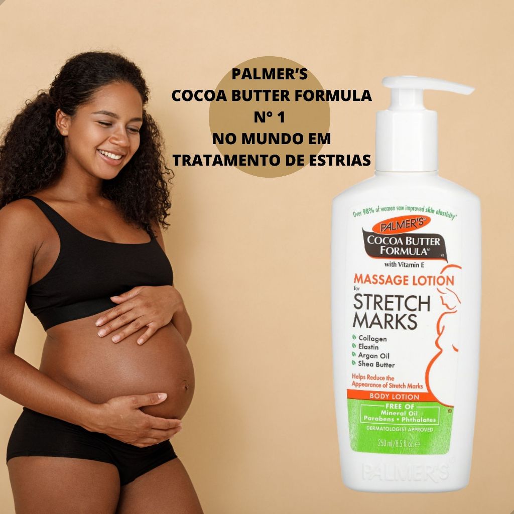 Creme Para Gestante Anti Estrias Palmer's Com Vitamina E Importado ...