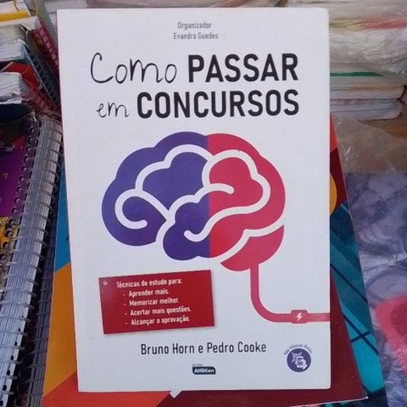 como passar em concurso (Bruno horn e Pedro Cooke) | Shopee Brasil
