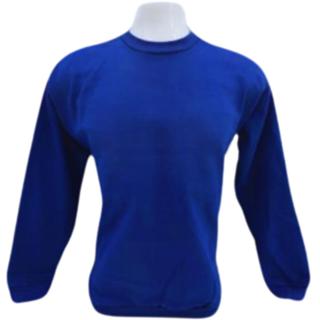 Blusa Moletom Gola Careca Unissex Flanelado Liso Sem Estampa Feminino e Masculino frio