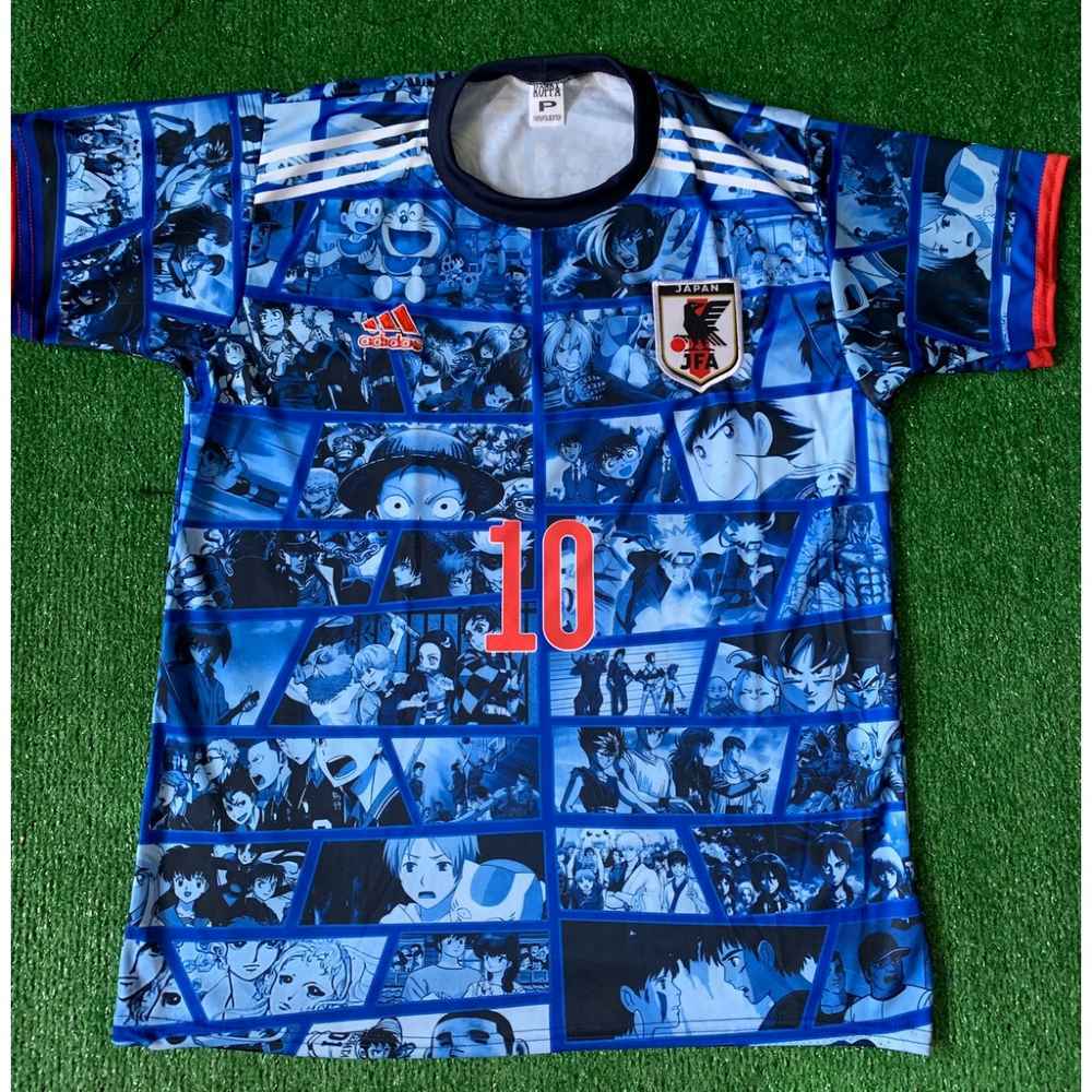 CAMISETA DA SELEÇÃO DO JAPÃO 2023 ANIMES | Shopee Brasil