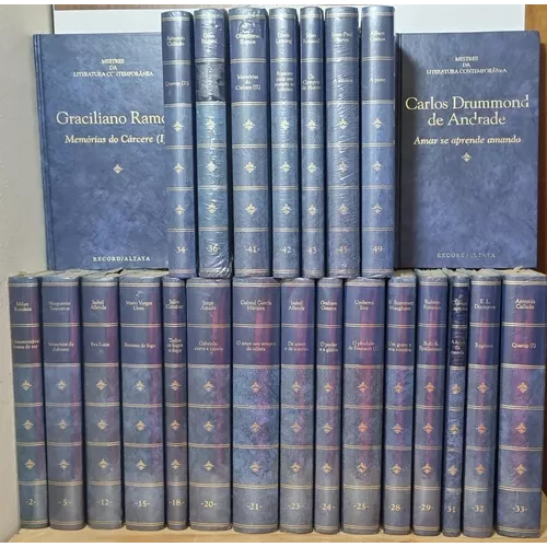 Coleção Mestres da Literatura Contemporânea - Capa dura | Shopee Brasil