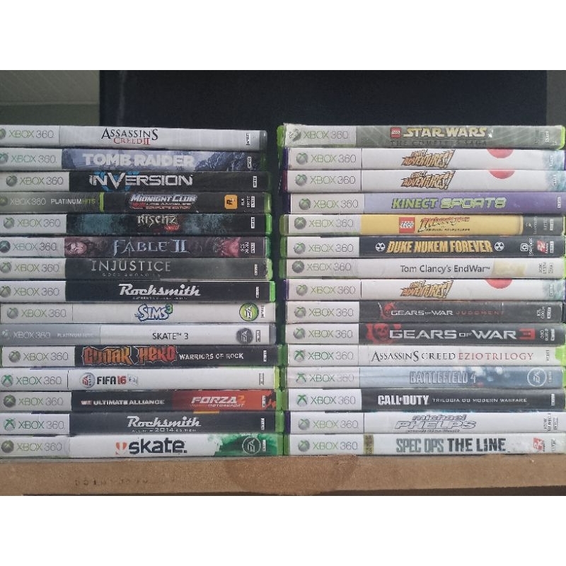 Xbox 360 game lot deals