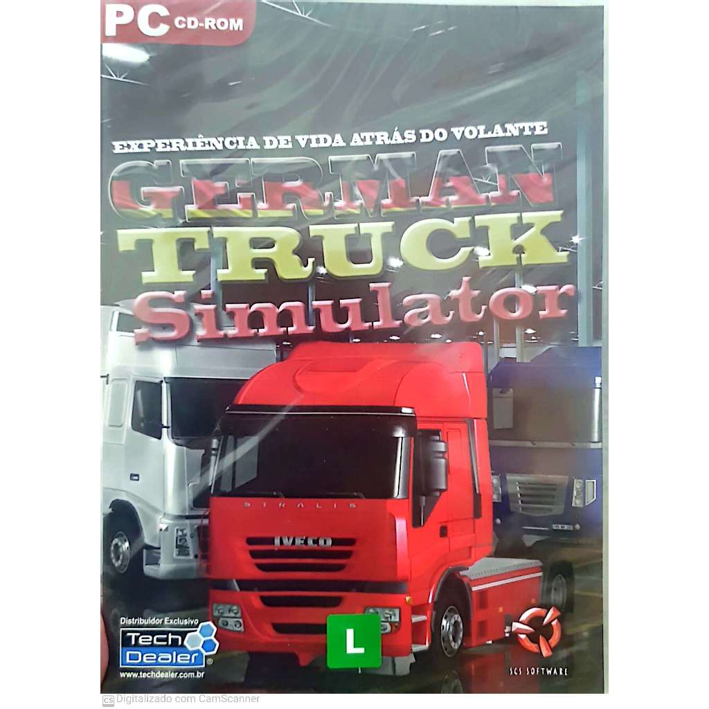 German Truck Simulator Jogo PC Original Lacrado | Shopee Brasil