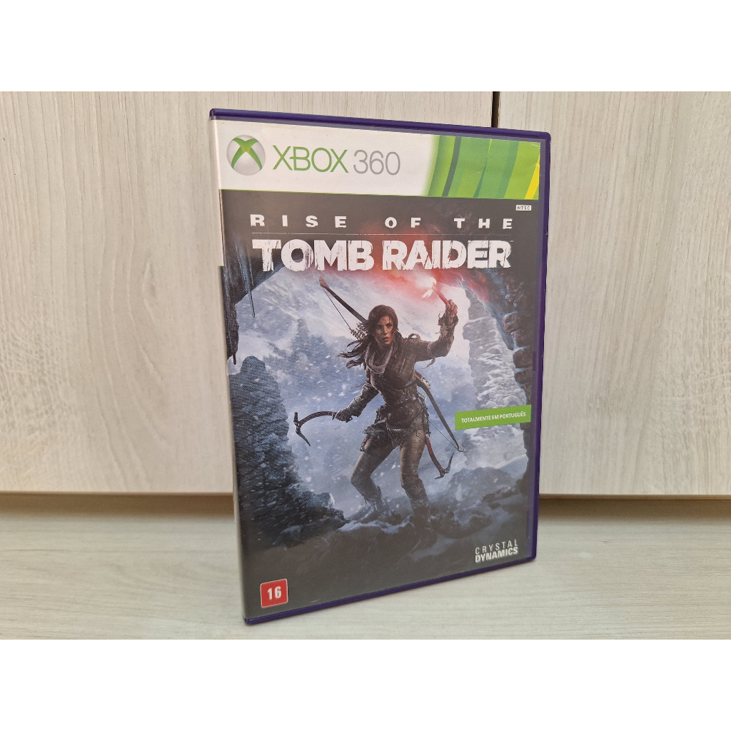 Rise of Tomb Raider (XBOX 360) - MÍDIA FISICA ORIGINAL