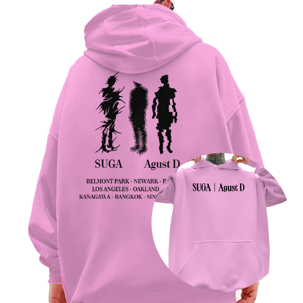 Moletom Blusa De Frio Agust D Suga Tour D-Day Coreano Kpop Rapper