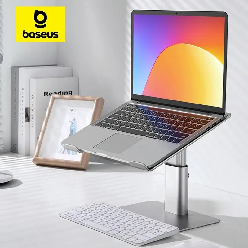 Suporte para Notebook e Macbook Baseus Ajustável Alumínio