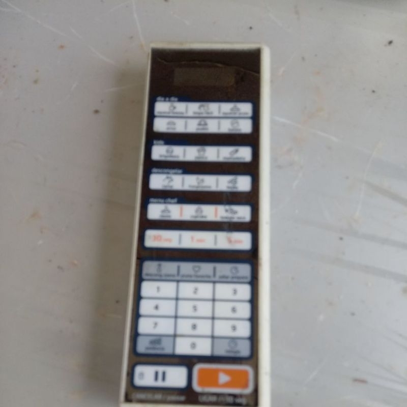 painel com membrana microondas midea mtae21