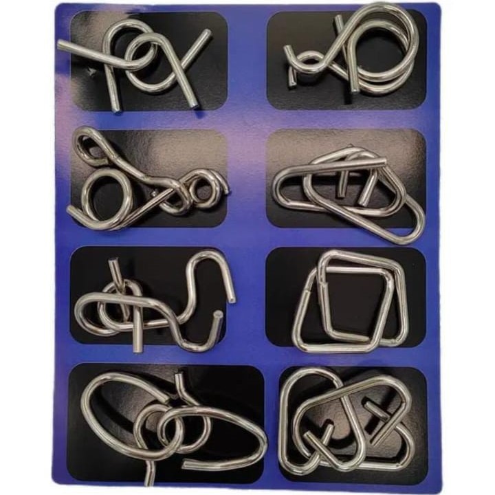 Quebra Cabeça De Metal Puzzle C/8 Enigma