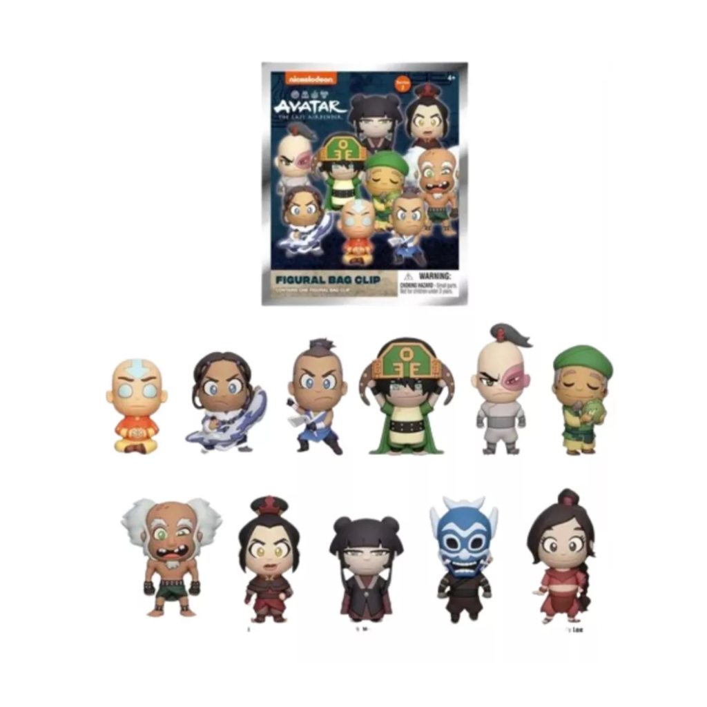 Chaveiro Sortido - Avatar The Last Airbender Netflix