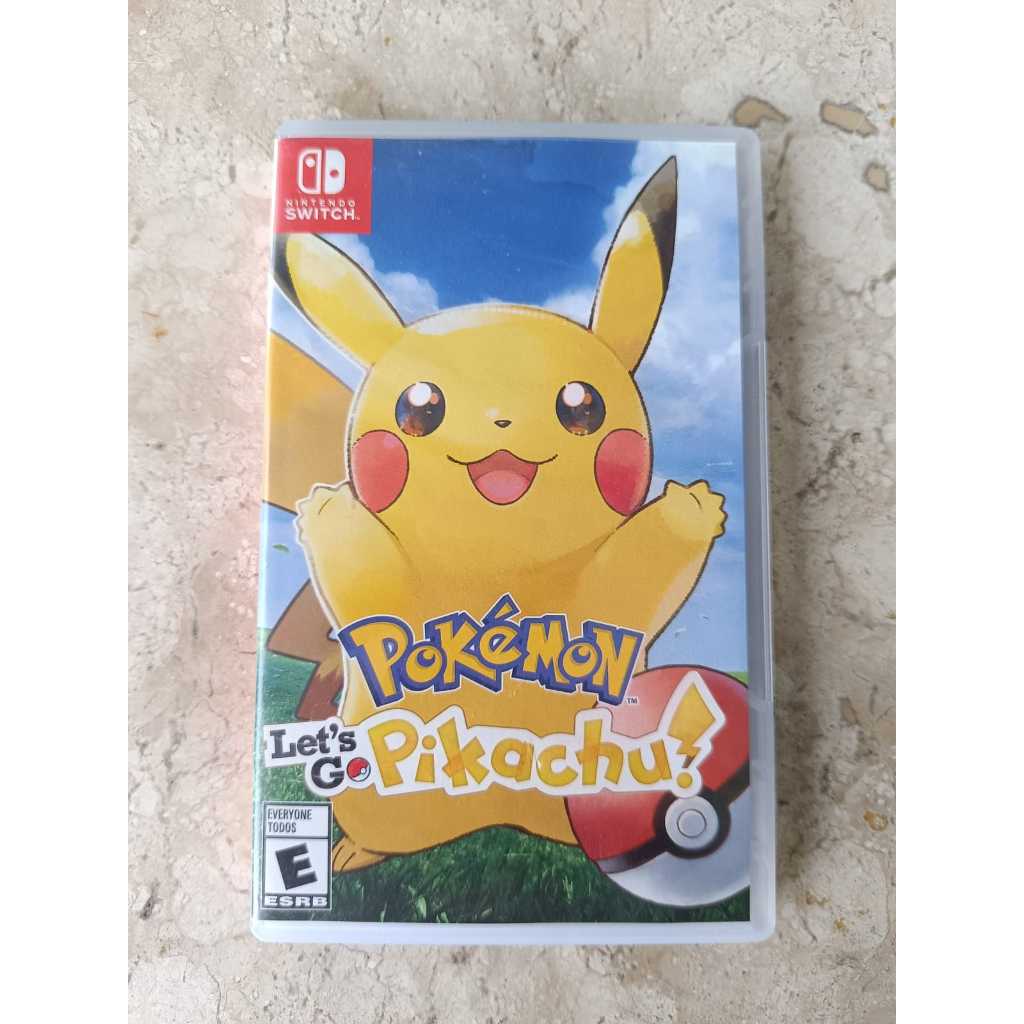 Pokémon: Let's Go Pikachu! Nintendo Switch Físico