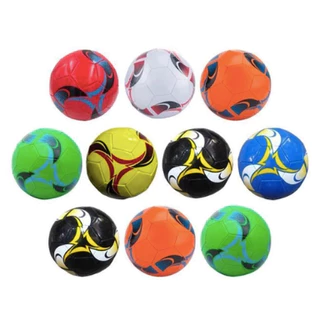 Kit com 25 unidades de Bolas De Futebol Futsal Pequena N°2 Profissional 15cm Cores Aleatórias