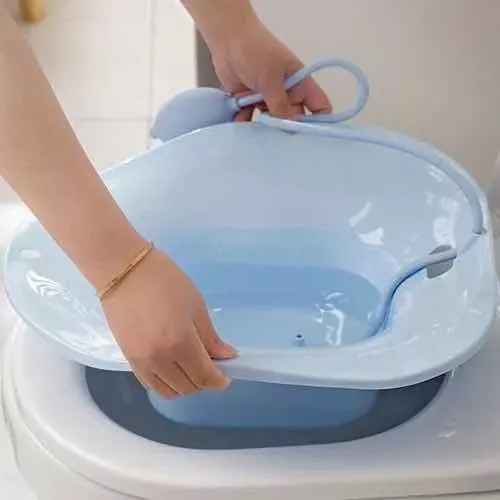 Bacia Para Banho De Assento E Higiene Íntima