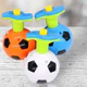 Brinquedo pião musical bola de futebol c/ lançador c/luz KL100750
