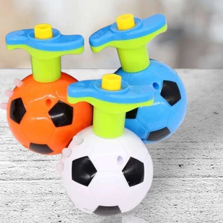 Brinquedo pião musical bola de futebol c/ lançador c/luz   KL100750 em Oferta na Shopee