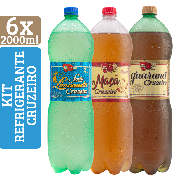 Kit Refrigerante Cruzeiro 2L (6un)