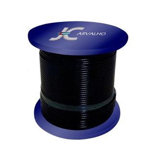 Cabo Aço Revestido Para Academia 1/8 X 4,8 Mm 25 Metros