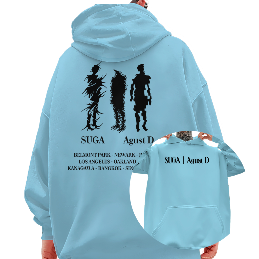 Moletom Blusa De Frio Agust D Suga Tour D-Day Coreano Kpop Rapper