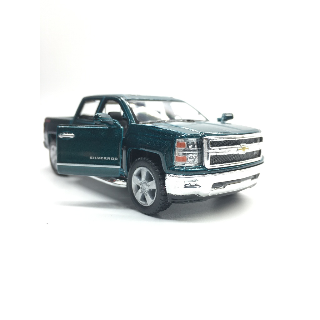 brinquedos carro de ferro Carrinho miniatura silverado com friccao