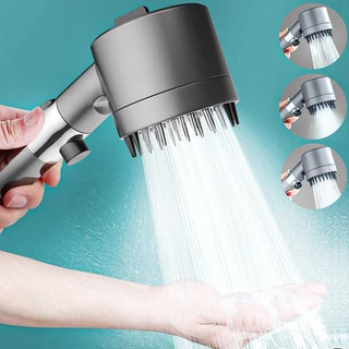 Chuveiro de Reforço Ducha Com Massageador Ajustável De Alta Pressão Com 3 Modos - A661