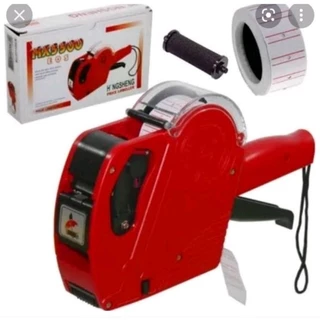 etiquetadora mx5500 para etiquetar produtos manual+rolete de tinta e mais 1000 etiquetas