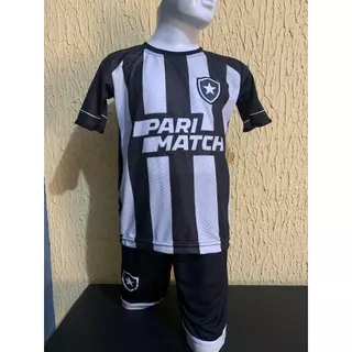Kit Camisa estampada Fogo Listrado, Conjunto infantil futebol , Fogão Tradicional !!