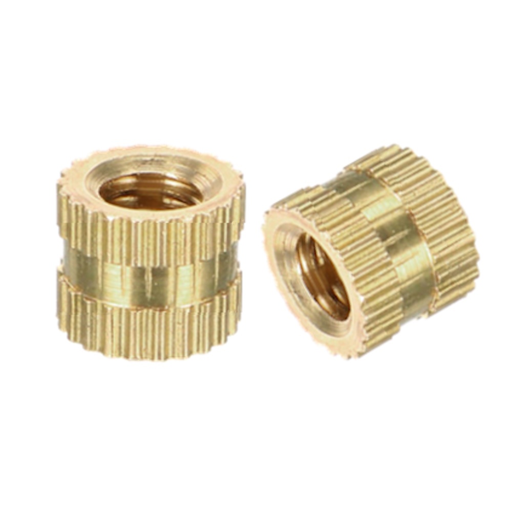 Kit 20 Insertos De Rosca Metálico M5 Impressão 3d M5x6x 7mm