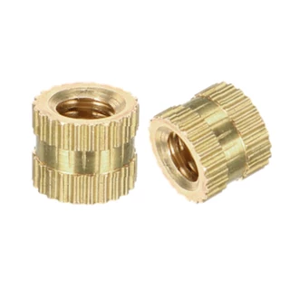 Kit 20 Insertos De Rosca Metálico M5 Impressão 3d M5x6x 7mm