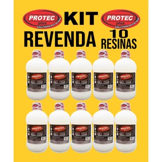 Combo com 10 resina liquida para carros